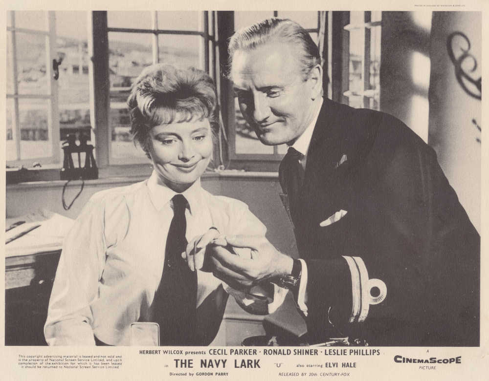 Elvi Hale and Leslie Phillips